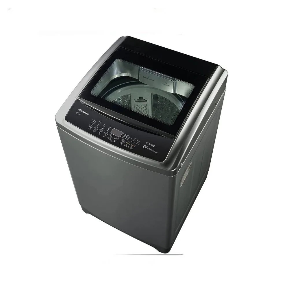 Hisense WT3K9022UB - Washing machine top-load 9kg, titanium crystal grey, full automatic