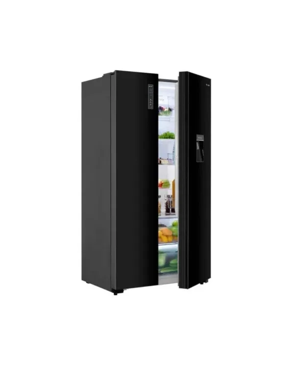 Hisense REF441DR - Hisense fridge side-by-side 434 litres with inverter (new model)