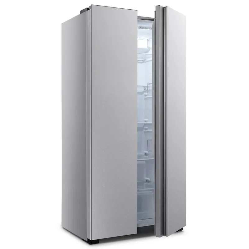 Hisense REF558DR - Hisense fridge side-by-side 541 litres with water dispenser, grey, inverter