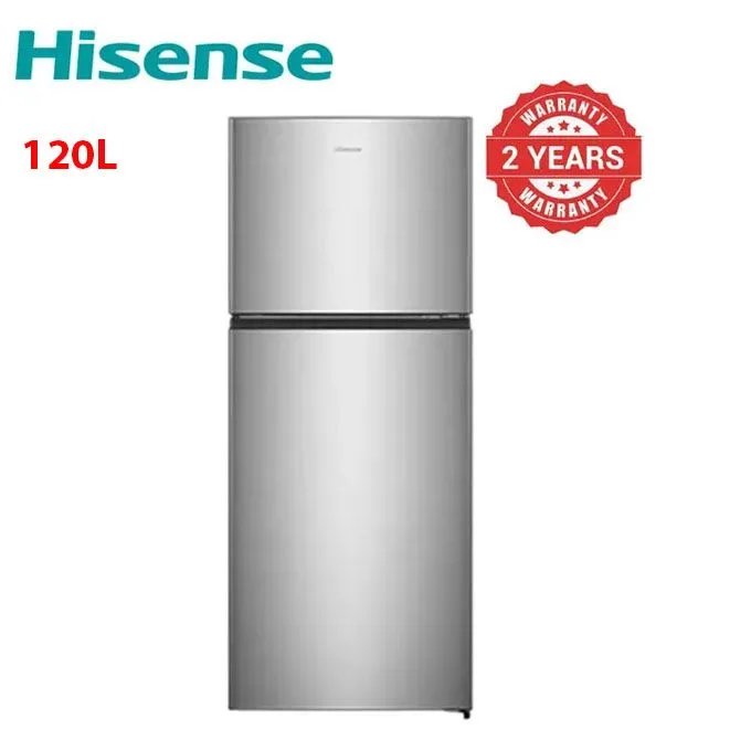 Hisense REF154DR - Fridge 154 litres, frost, top-mount freezer, silver