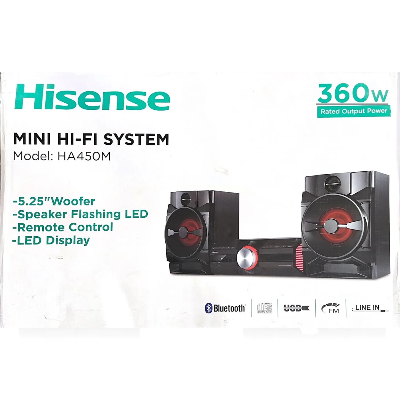 Hisense HA450 - Hipsone HA450 Mini Hi-Fi speaker, 360W