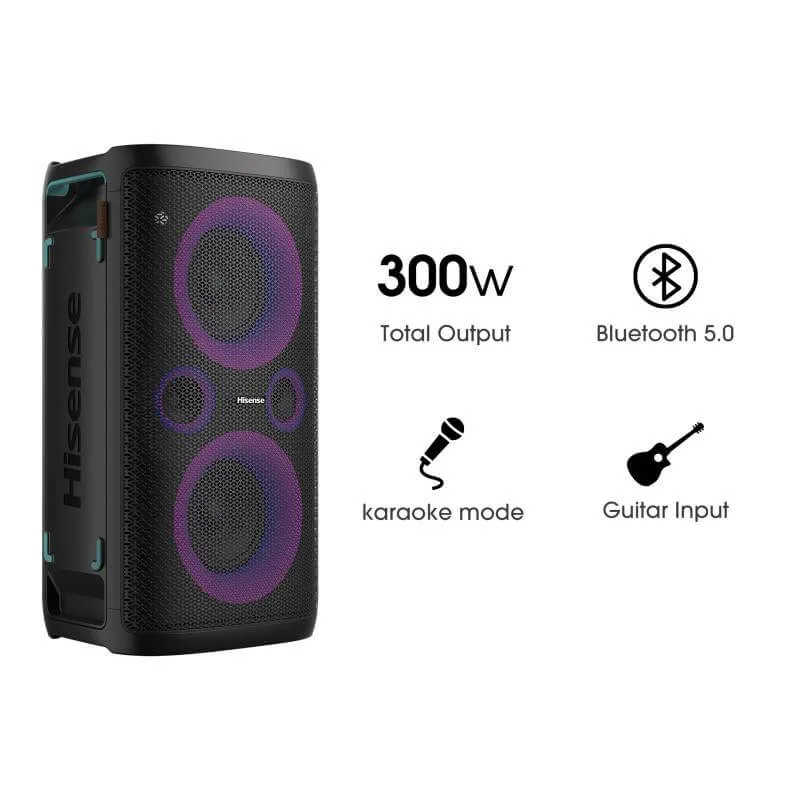 Hisense HIP130 - Hipsone HP130 sound bar with microphone function, 400W