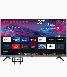 Hisense 55A6QKEN - Hisense 55-inch Smart 4K Frameless TV (A6 series)