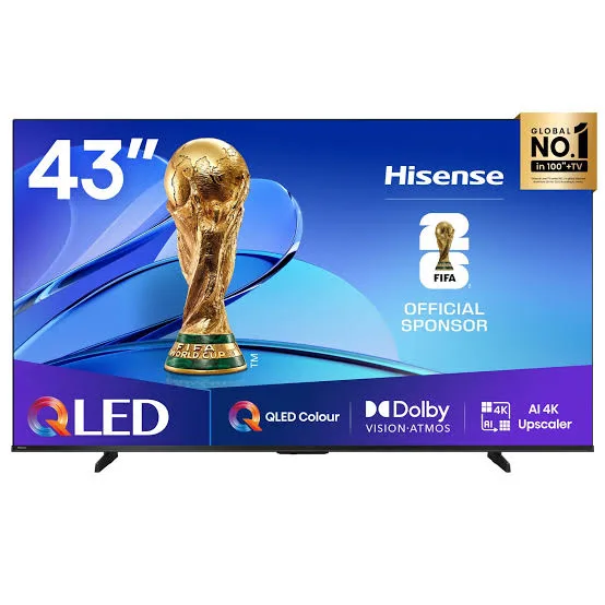 Hisense 43Q6QKEN - Hisense 43-inch QLED Smart 4K UHD Frameless TV (Q6 series)