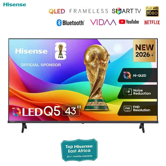 Hisense 43Q5SKEN - Hisense 43-inch Smart Frameless 2K QLED TV (Q5 series)
