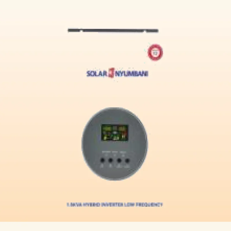 Solar Nyumbani 1.5kVA (1000W) Hybrid Solar Inverter - PWM 60A